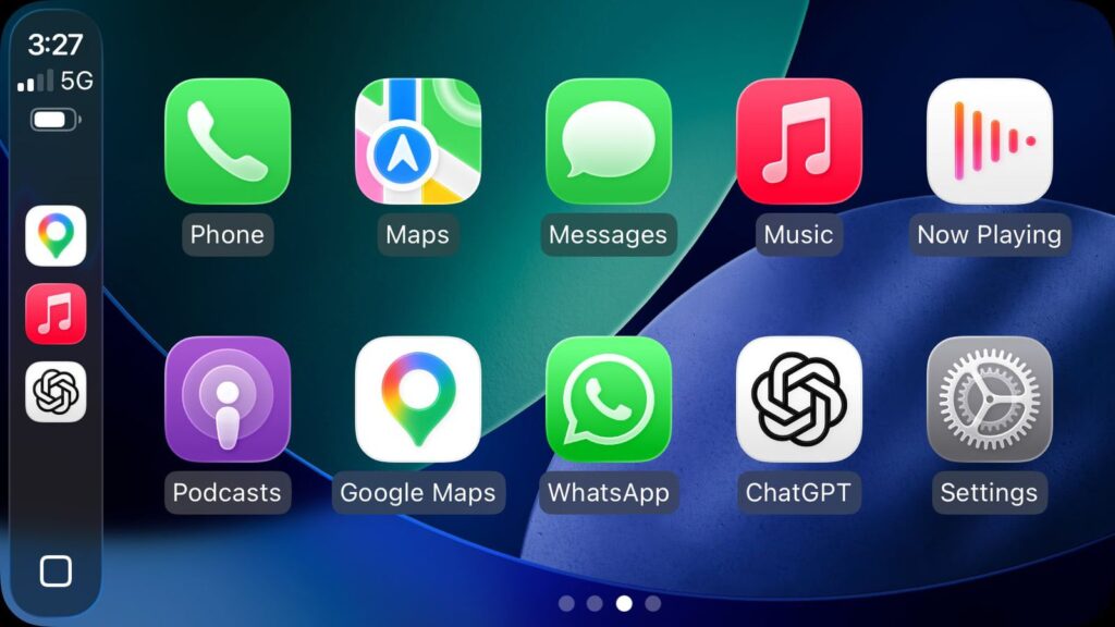 ChatGPT can now be used right behind the wheel. Image: macrumors.com