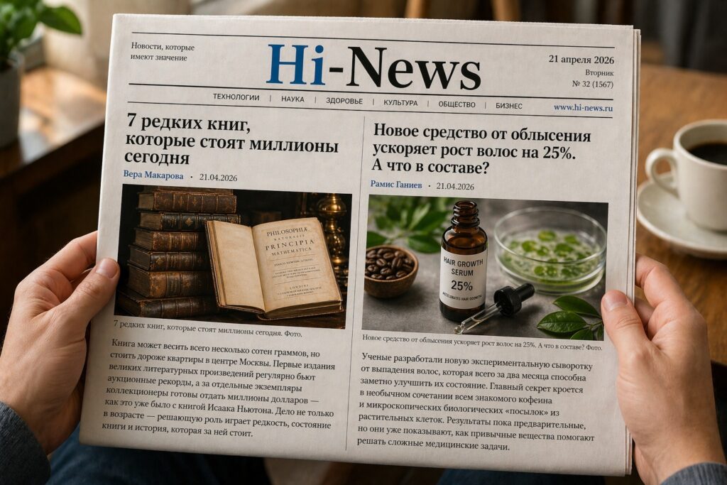 Hi-news newspaper as imagined by ChatGPT Images 2.0