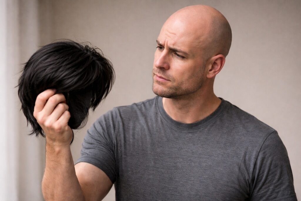 Thanks to Chinese scientists, bald people won't need hair transplants anymore. Photo.