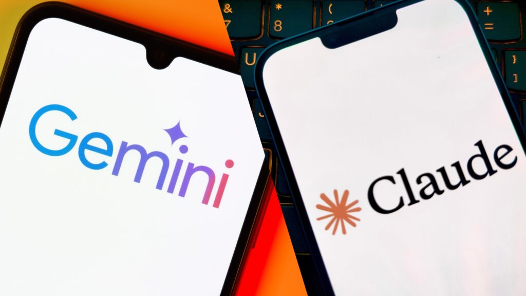 Claude vs. Gemini: What to Choose. Gemini stands out with its excellent Nano Banana Pro image generator. Photo.