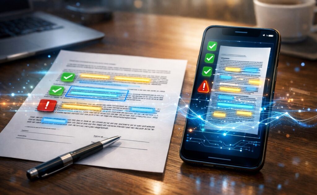 A free AI can review a contract for you
