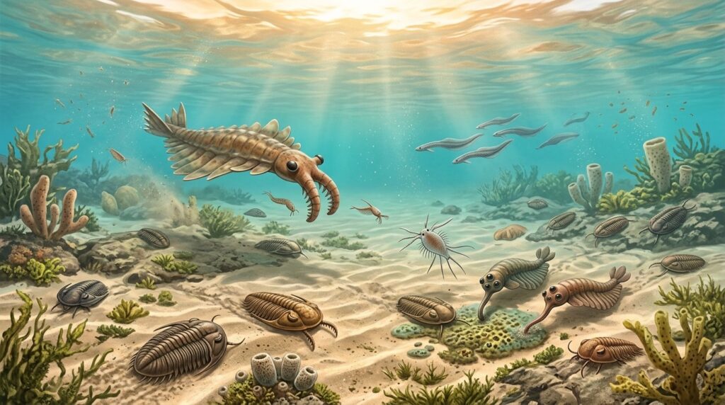 The Cambrian ocean — the cradle of the first complex animals on Earth