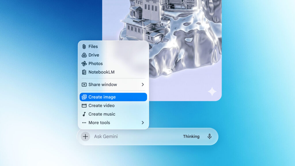 Gemini is now available on Mac. Photo.