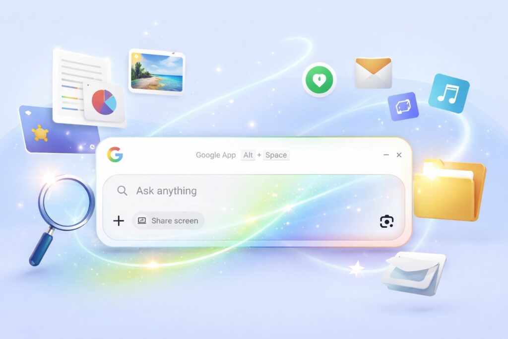 Now Google's smart search is available on Windows too