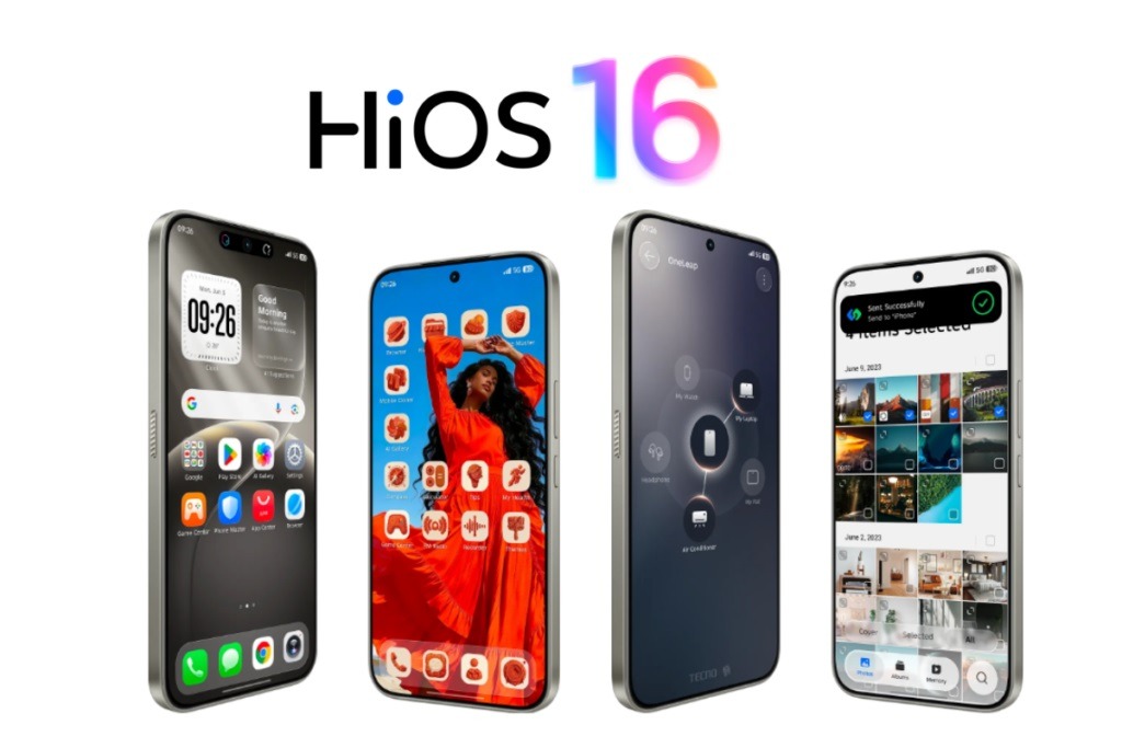 The HiOS 16 update has been officially unveiled. Image: TECNO