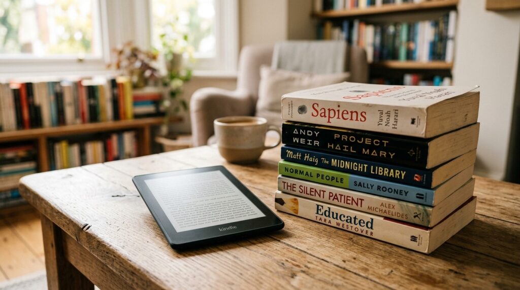 An e-reader and paper books are not competitors, but allies