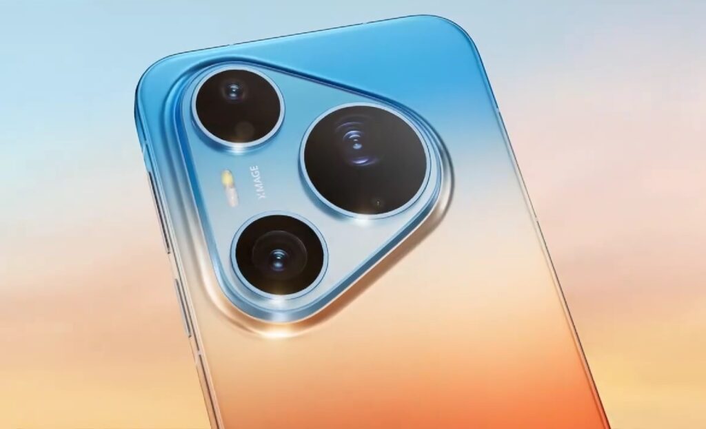 The new camera phone should also appear in Russia. Image: HUAWEI