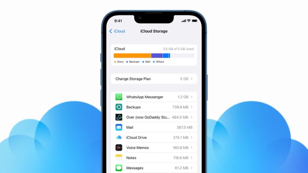 Figuring out how to buy iCloud storage without MTS and Beeline. Photo.