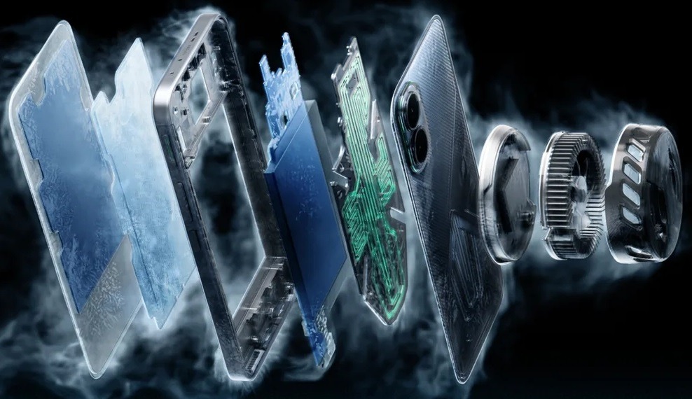 In this configuration, the smartphone has insane cooling. Image: Infinix