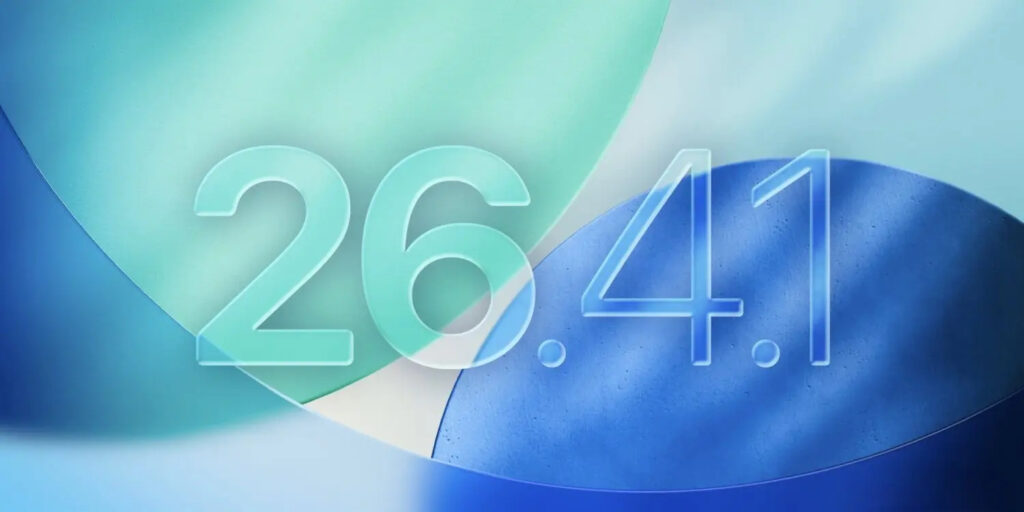 What changed in iOS 26.4.1. The firmware is mostly needed for bug fixes. Photo.