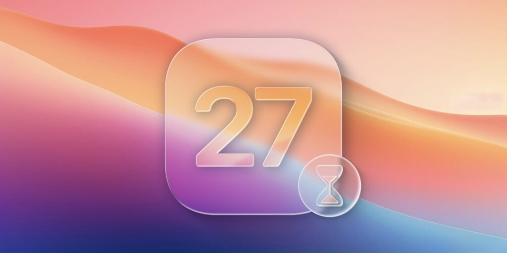 The iOS 27 presentation is just around the corner. Photo.