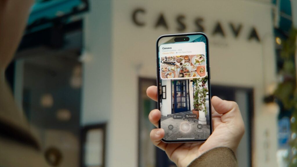 Product recognition via iPhone camera in iOS 27. Apple Intelligence will be able to recognize products. Photo.
