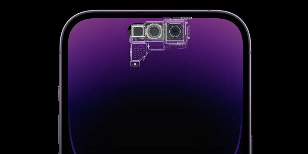 The first iPhone to get a punch-hole front camera. Image: 9to5mac.com
