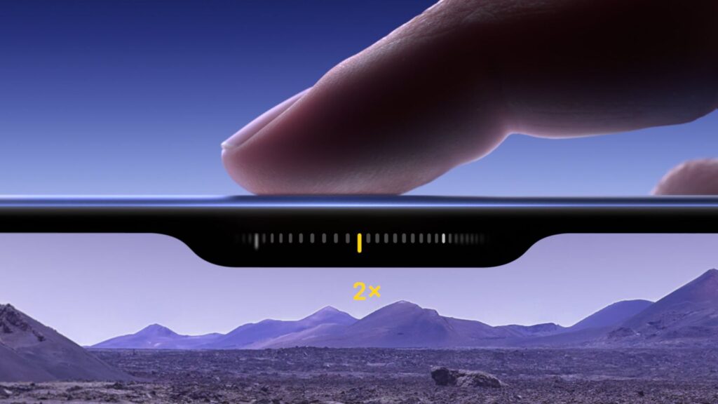 Problems with the Camera Control button in iPhone 16 and 17. This button is simply inconvenient. Photo.