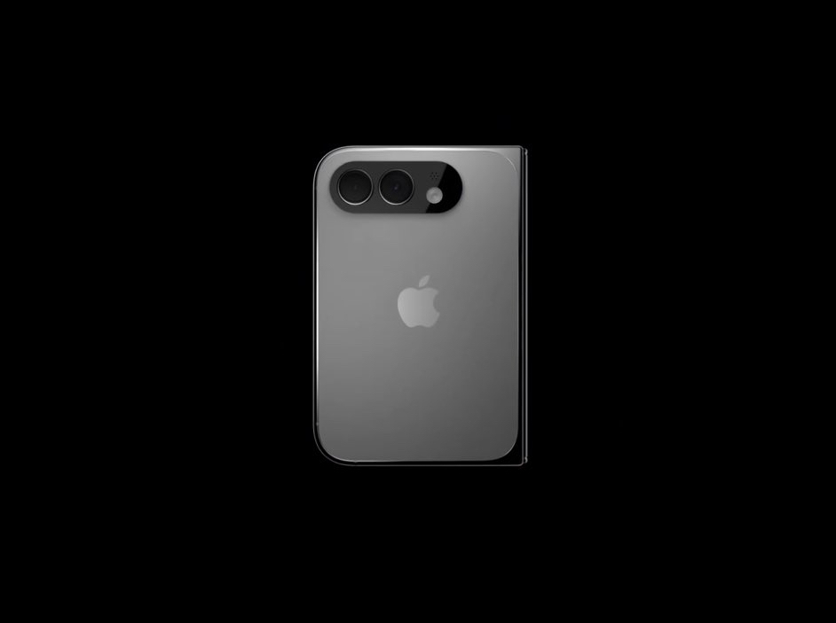 Wide screen for iPhone Fold. The foldable iPhone will be quite wide. Photo.