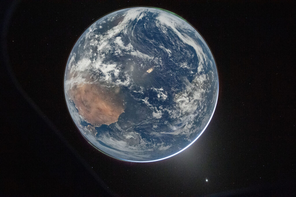 And this was shot on Nikon. For the first time since 1972, Earth has been photographed from such a distance