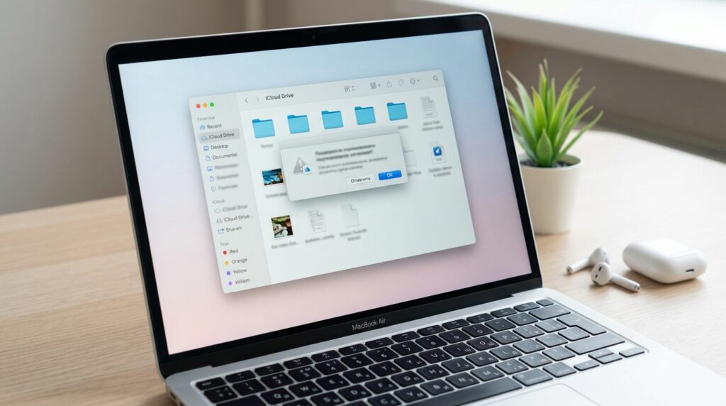 How to copy files from iCloud Drive on Mac without errors and delays