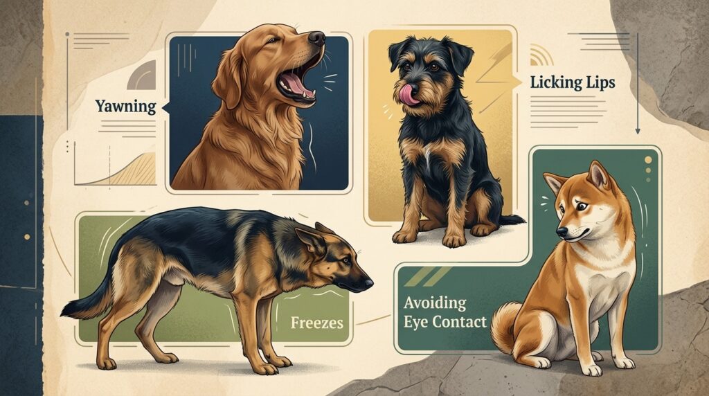 Many pain signals look like normal dog behavior