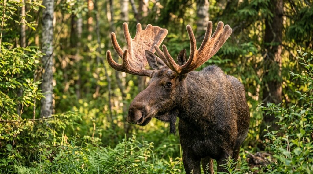 Scientists can share many amazing facts about deer antlers. Photo.
