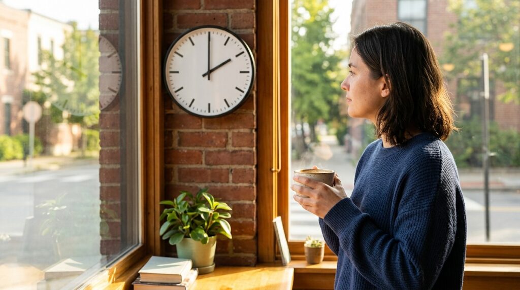 The time of your last cup of coffee should be calculated based on your sleep schedule. Photo.