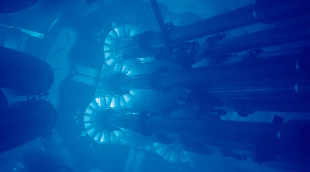 Vavilov-Cherenkov radiation. Image source: 24hitech.ru. Photo.