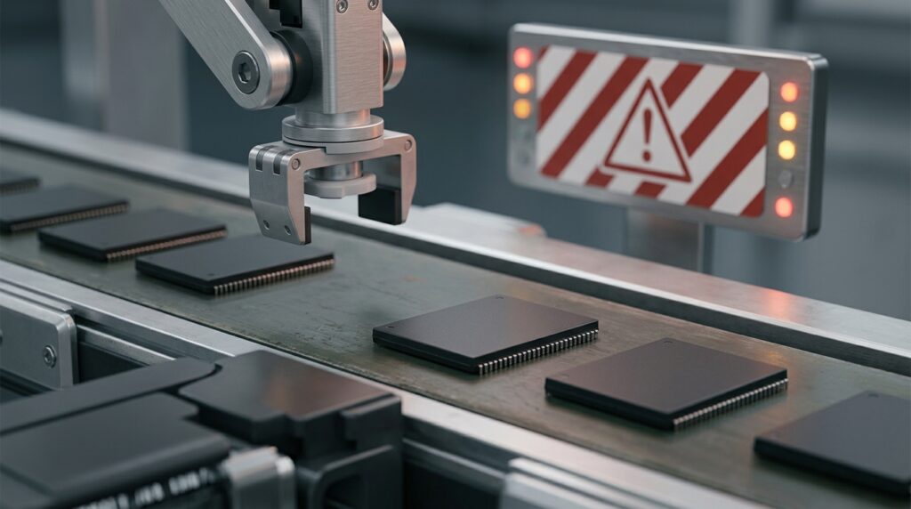 The global memory chip shortage has affected Apple computer deliveries