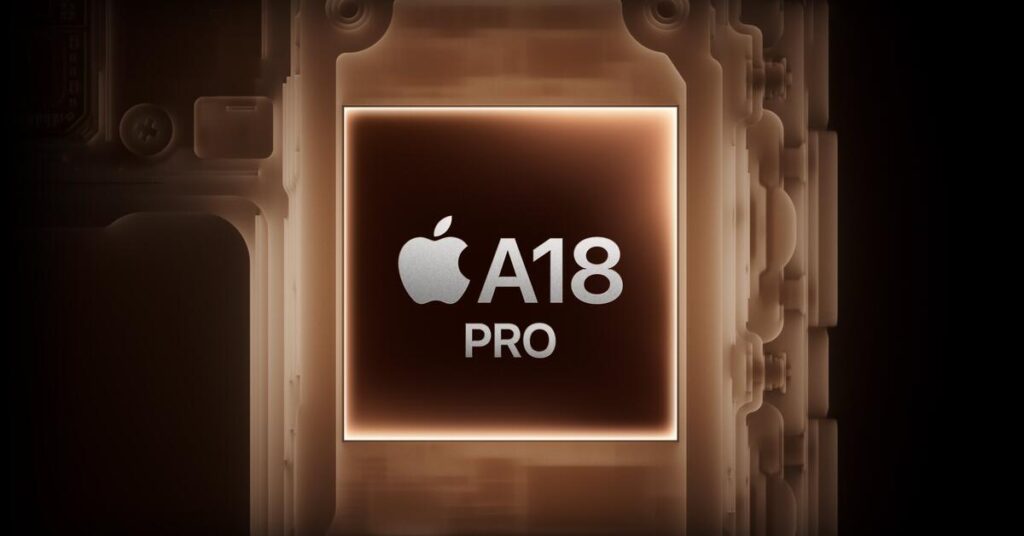 What processor does the MacBook Neo run on. Inside is a not-quite-ordinary A18 Pro. Photo.