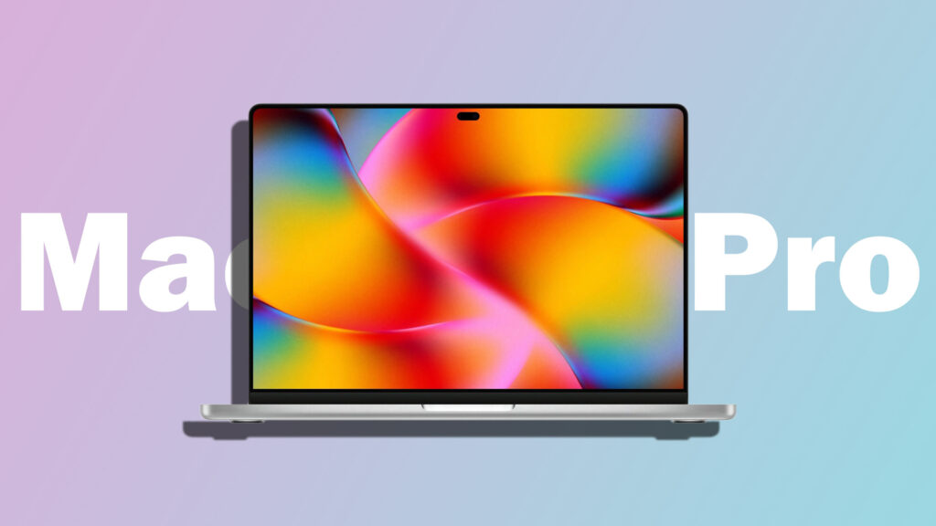 How the new MacBook Pro will differ from the old one. The notch will be replaced by Dynamic Island. Photo.