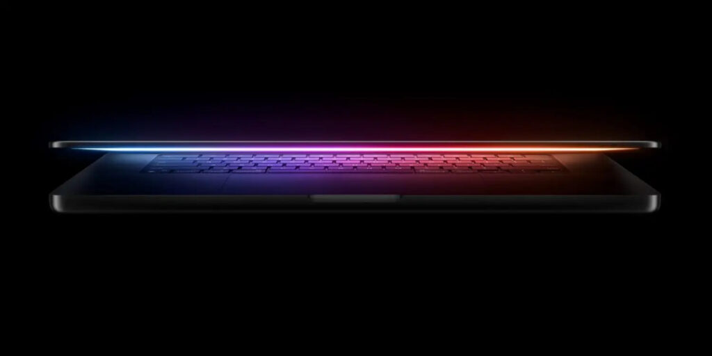 The OLED screen in the MacBook should be appreciated by everyone who works with graphics