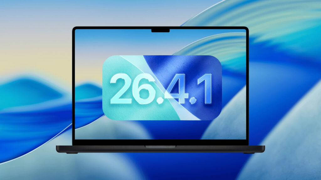 macOS 26.4.1 is available for installation to everyone. Photo.