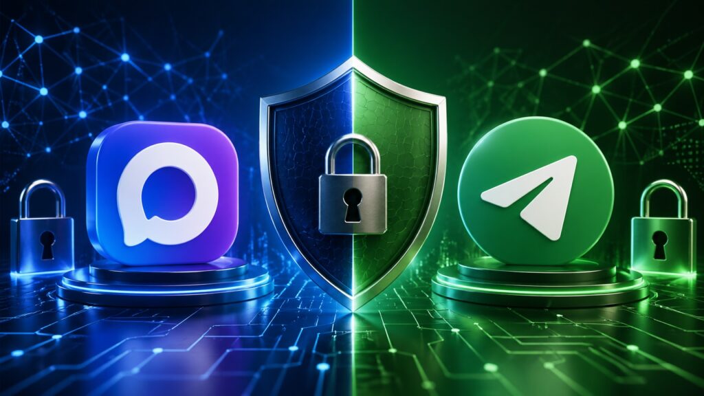 MAX or Telegram — which is safer. What's actually safer: MAX or Telegram. Photo.
