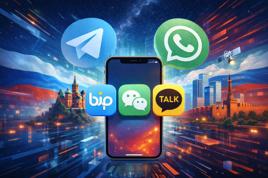 Three alternatives to Telegram, WhatsApp, and MAX in Russia. Photo.