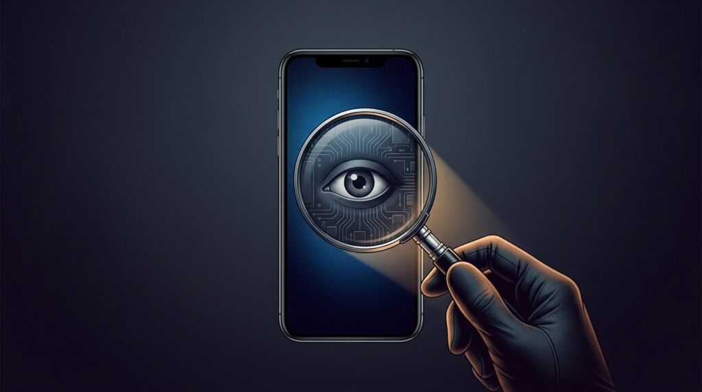 Spyware gains access to the camera, microphone, and conversations