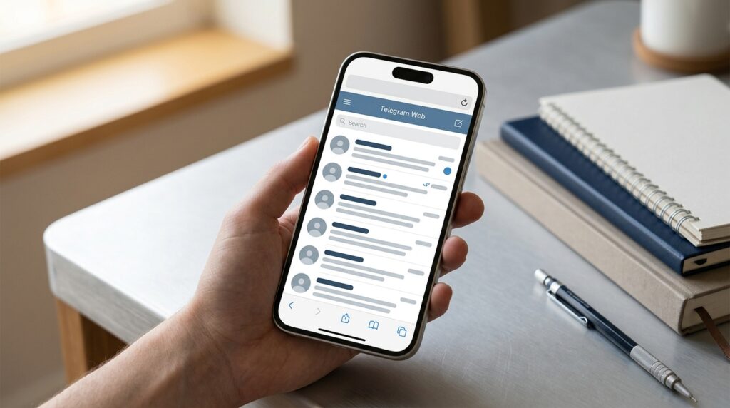 When to expect a Telegram fix. The web version of Telegram will save you until a fix is released. Photo.