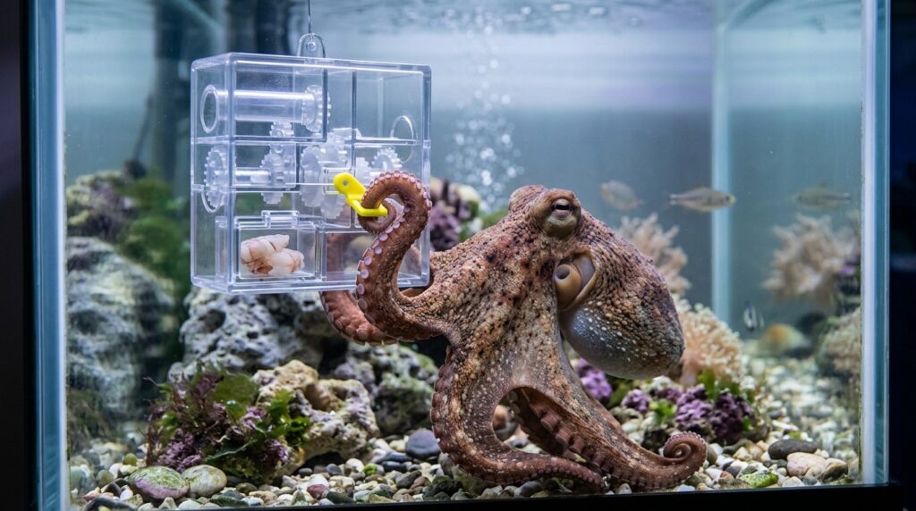 Octopuses demonstrate complex behavior despite having a nervous system radically different from ours