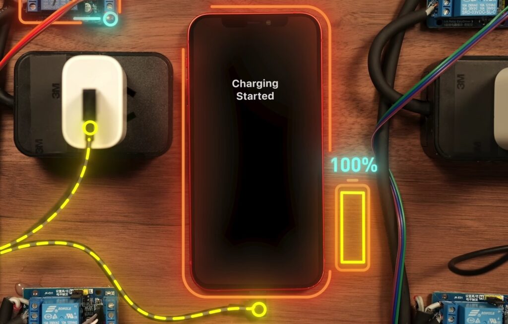 Let's figure out how to properly charge a new smartphone. Image: HTX Studio. Photo.