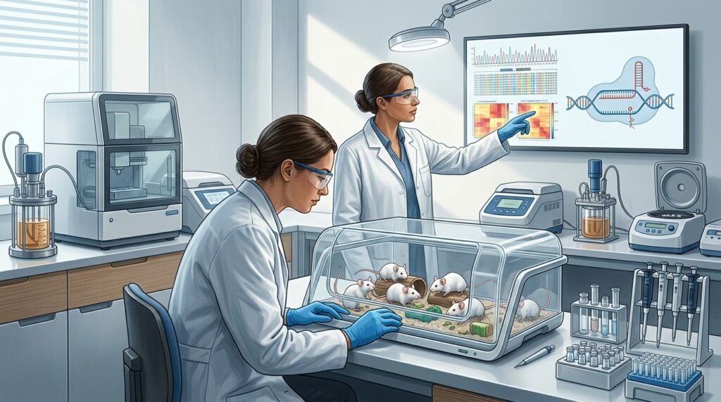 Laboratory mice are the primary model for studying sex genetics in mammals