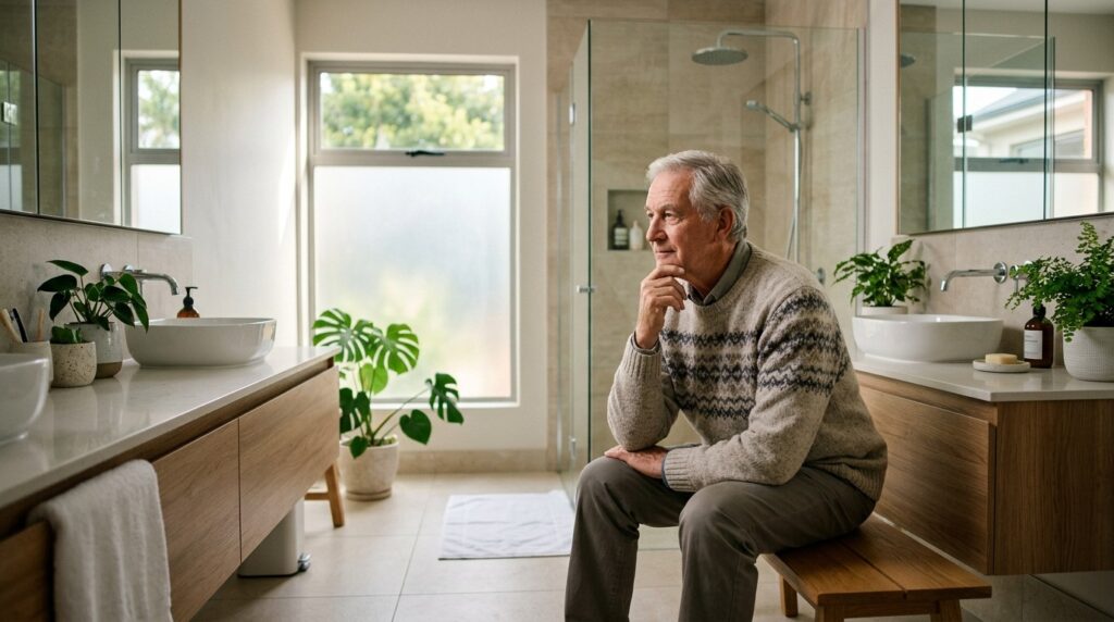 Men over 50 should pay particular attention to their urination posture