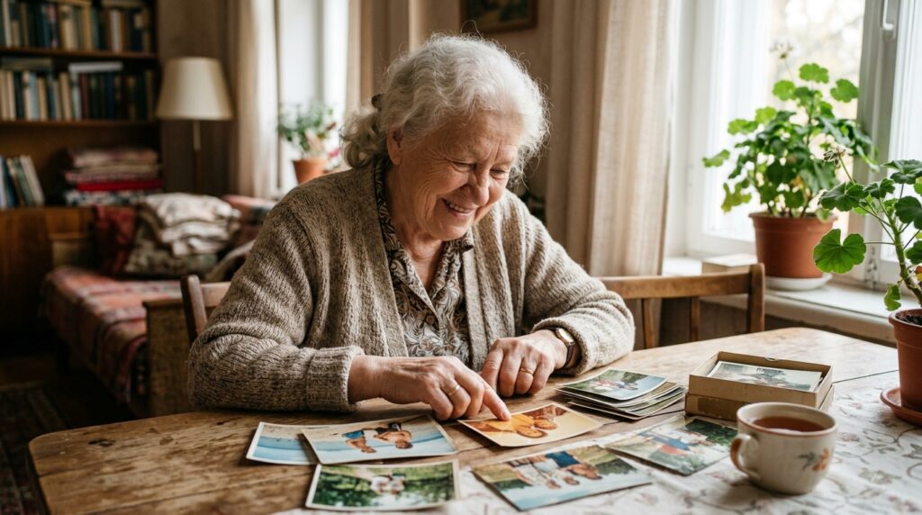 Older people's memories turned out to be brighter and more emotional than those of younger people