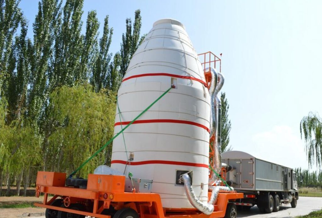 Micius — the world's first satellite designed for quantum information transmission to Earth. Image source: wikipedia.org