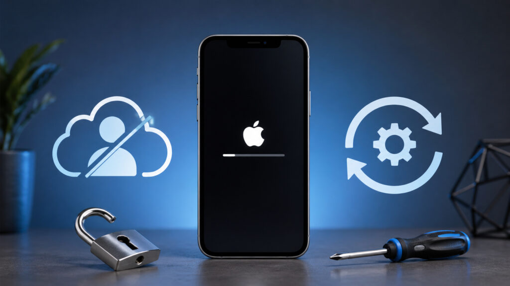 If you deleted your Apple account before signing out of it on your devices, there may be problems. Photo.