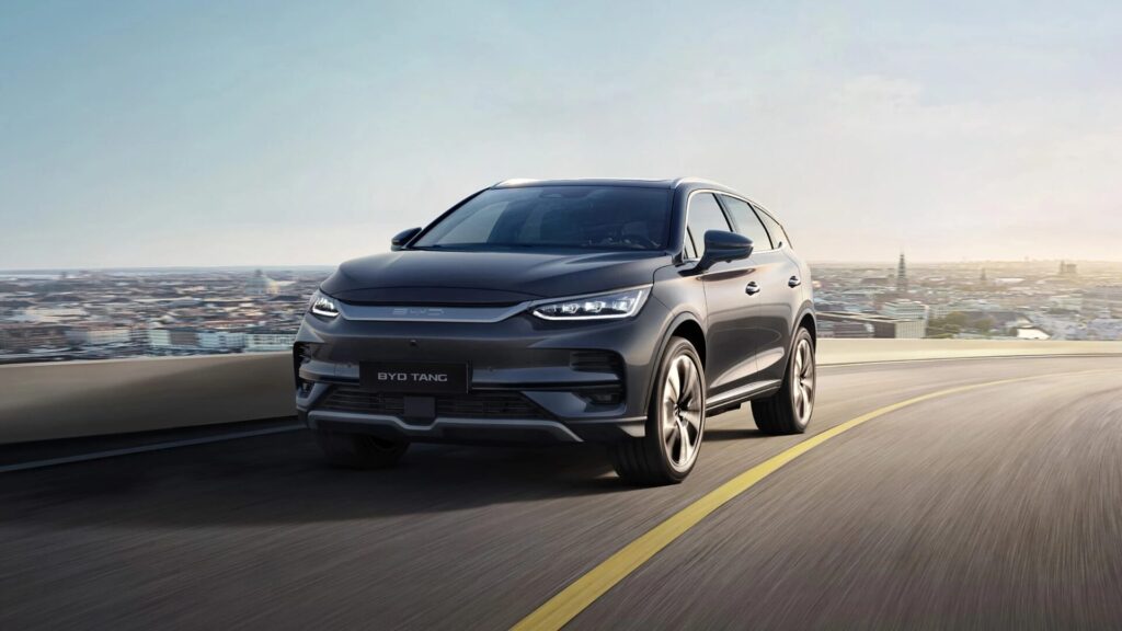 BYD Great Tang — a full-size flagship electric crossover