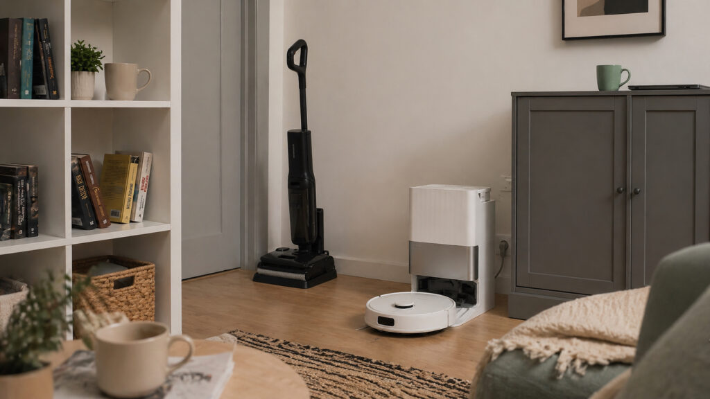 This pair of vacuums will definitely help you clean to perfection. Photo.