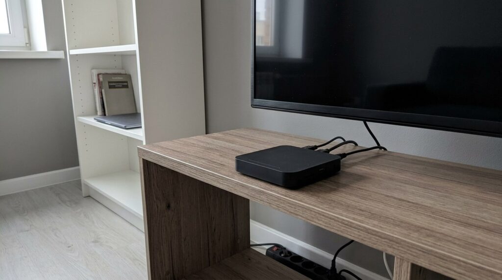 A classic TV box with Android on board