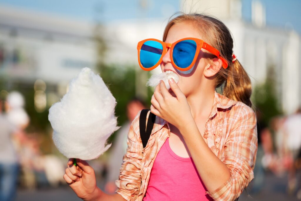 Sugar is harmful, but not for children's psyche. Photo.