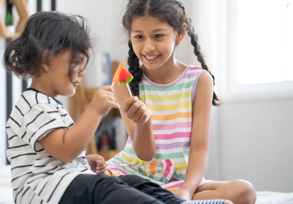 Studies of children's behavior were conducted using rigorous scientific methods. Photo.