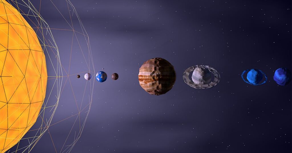 The most dangerous place in the Solar System, surprisingly, is not the Sun. Photo.