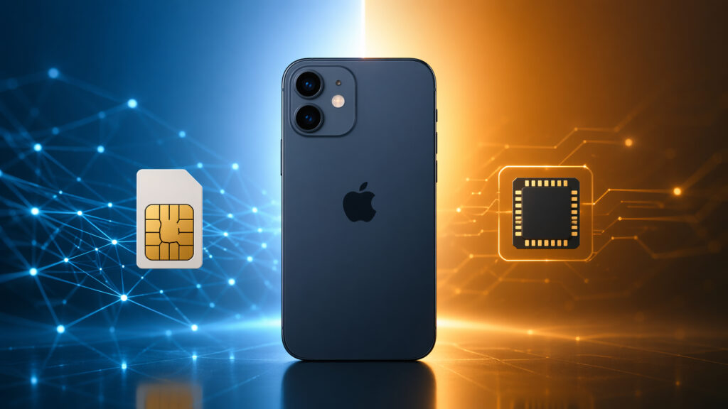 Which choice did you make: SIM or eSIM?. Photo.