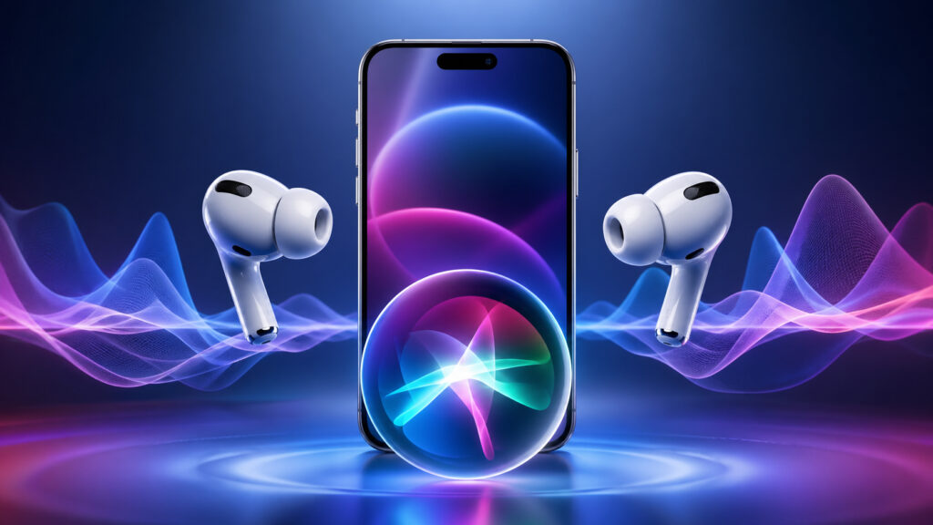 The new OS will supercharge Apple's earbuds. Photo.
