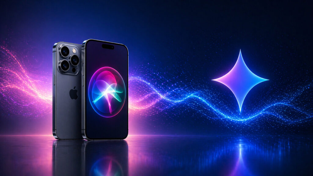 Without Google, Apple won't be able to implement new Siri features. Photo.